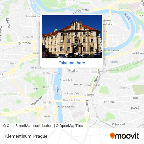 Klementinum map