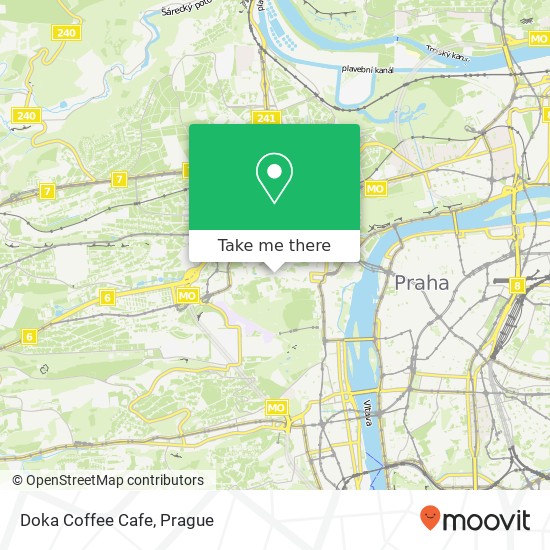Doka Coffee Cafe, Úvoz 169 / 6 118 00 Praha map