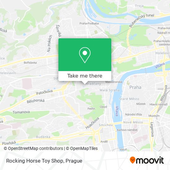 Rocking Horse Toy Shop map