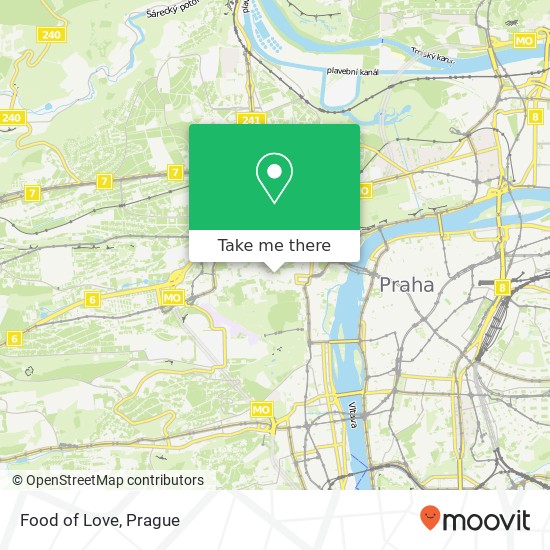 Food of Love, Nerudova 118 00 Praha map