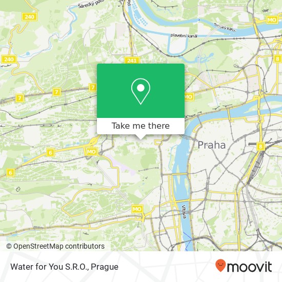 Water for You S.R.O., Nerudova 236 / 41 118 00 Praha map