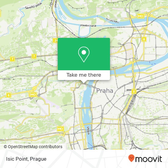 Isic Point, Letenská 1 118 00 Praha map