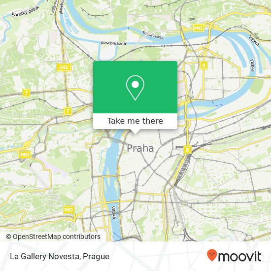 La Gallery Novesta, Elišky Krásnohorské 134 / 9 110 00 Praha map