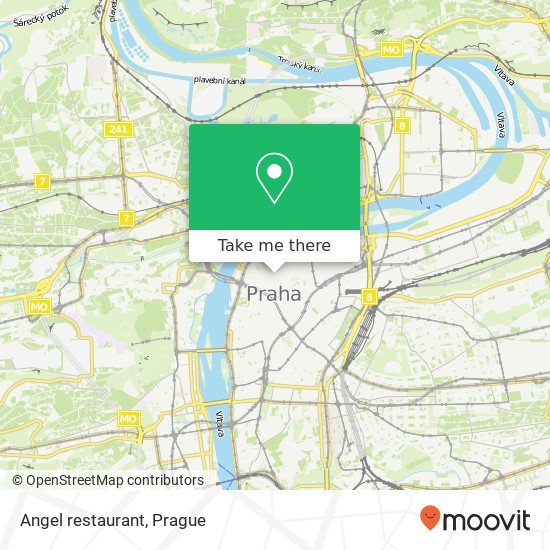 Карта Angel restaurant, V Kolkovně 908 / 7 110 00 Praha