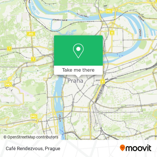 Café Rendezvous map