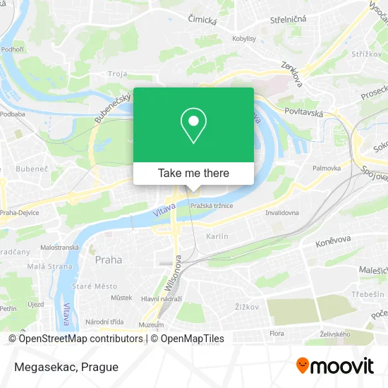 Карта Megasekac