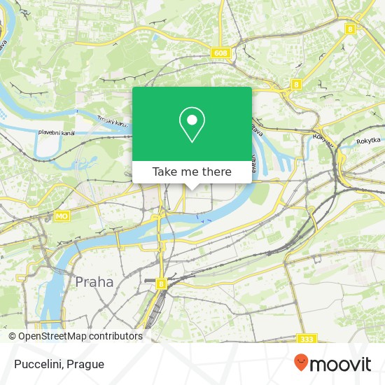 Puccelini, Tusarova 12 170 00 Praha map