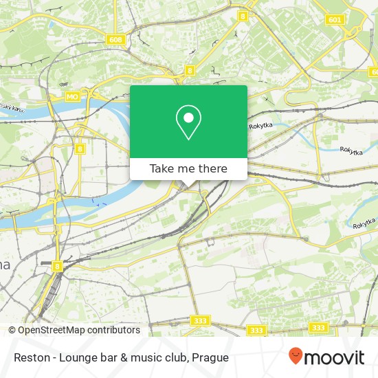 Reston - Lounge bar & music club map