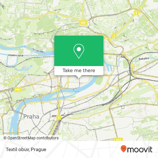 Textil obuv, Komunardů 9 170 00 Praha map