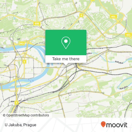 Карта U Jakuba, Zenklova 13 180 00 Praha