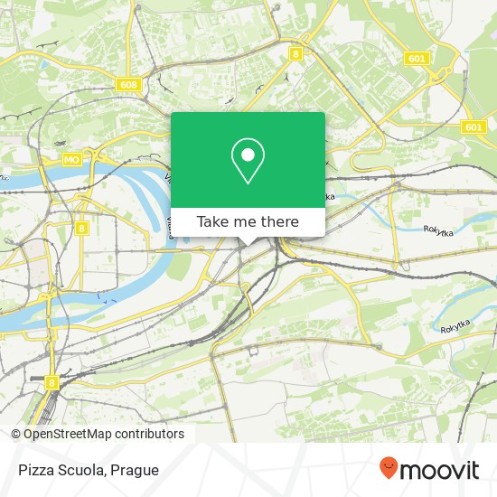 Pizza Scuola, Heydukova 896 / 11 180 00 Praha map