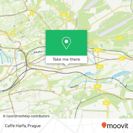 Caffé Harfa, Pod Harfou 943 / 32 198 00 Praha map