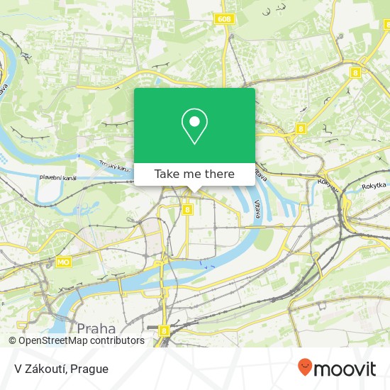 V Zákoutí, Malá Plynární 170 00 Praha map