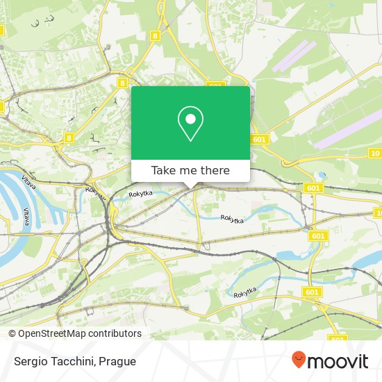 Sergio Tacchini, 190 00 Praha map