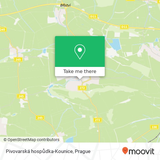 Pivovarská hospůdka-Kounice, Kounice 112 289 15 Kounice map