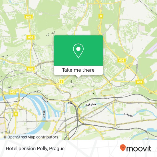 Hotel pension Polly, Chrastavská 31 190 00 Praha map