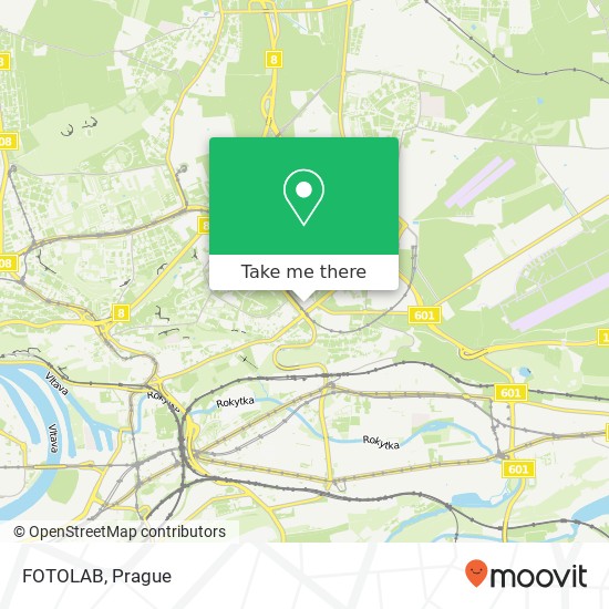 FOTOLAB, Vysočanská 20 190 00 Praha map