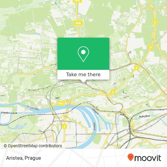 Карта Aristea, Trojská 2232 / 1 182 00 Praha