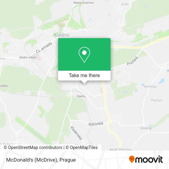 Карта McDonald's (McDrive)