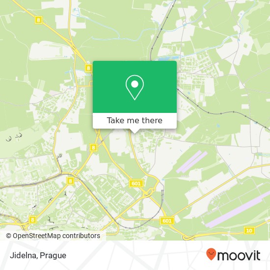 Jidelna, Fryčovická 462 199 00 Praha map