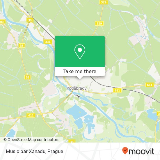 Music bar Xanadu map