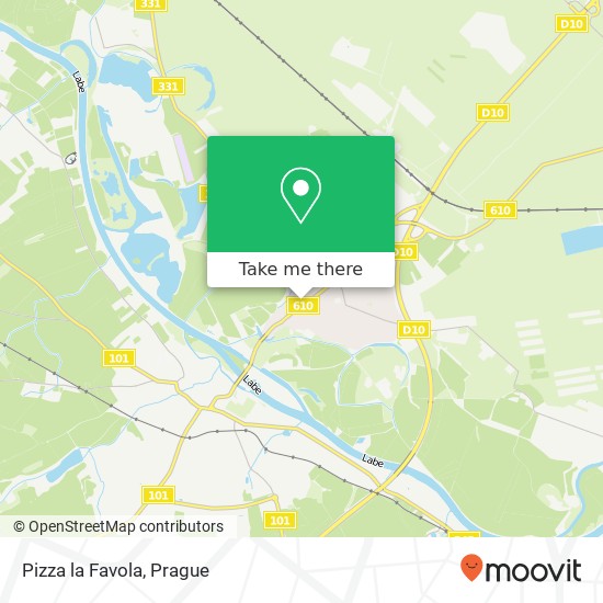 Pizza la Favola, Boleslavská 4 250 01 Brandýs nad Labem-Stará Boleslav map