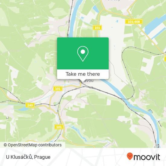 U Klusáčků, Jungmannova Kralupy nad Vltavou map