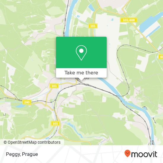 Карта Peggy, Husova 538 278 01 Kralupy nad Vltavou