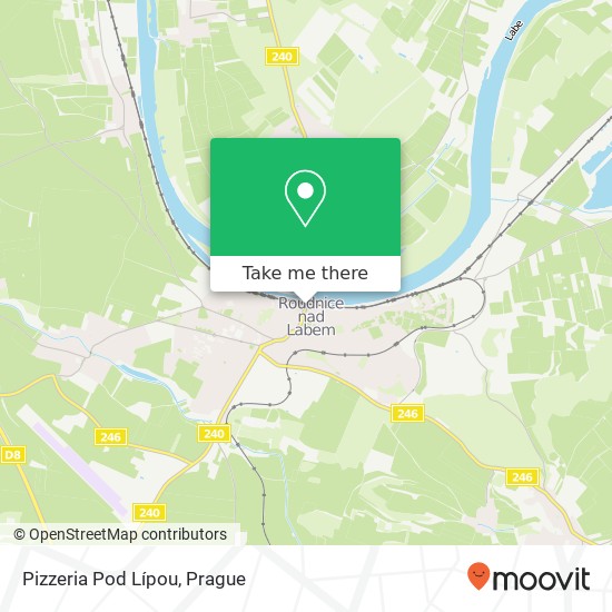 Pizzeria Pod Lípou, Poděbradova 413 01 Roudnice nad Labem map