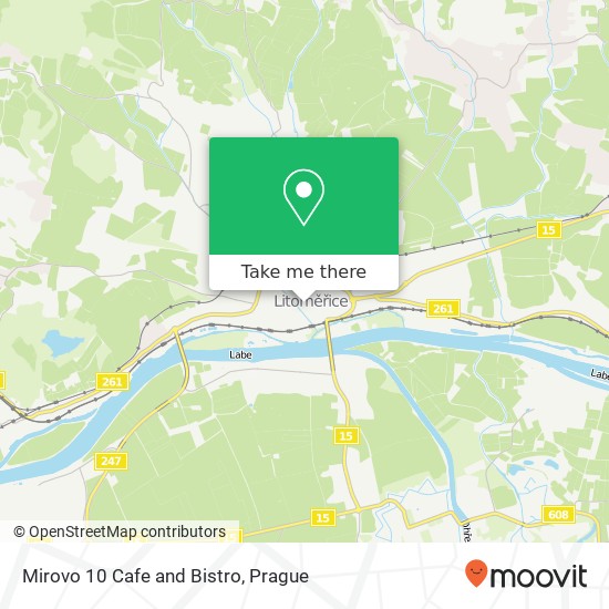 Mirovo 10 Cafe and Bistro, Mírové náměstí 18 / 10 412 01 Litoměřice map