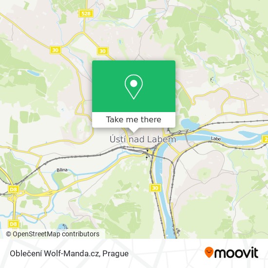 Карта Oblečení Wolf-Manda.cz