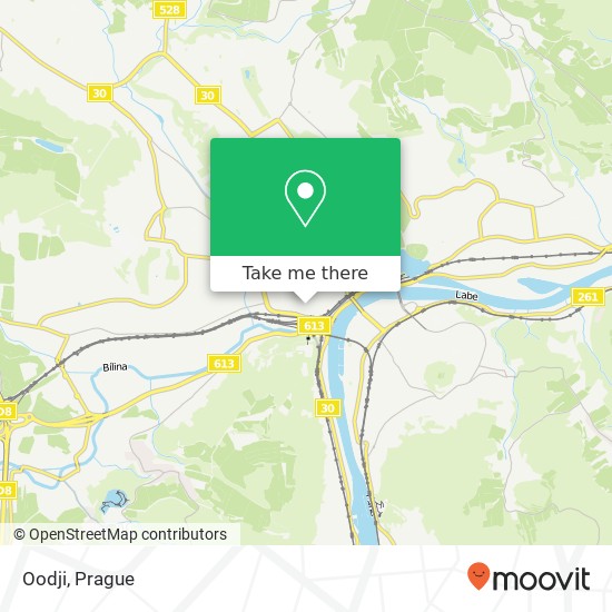 Oodji, U Kostela 400 01 Ústí nad Labem map