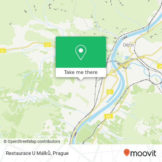 Restaurace U Málků, Štursova 24 405 02 Děčín map