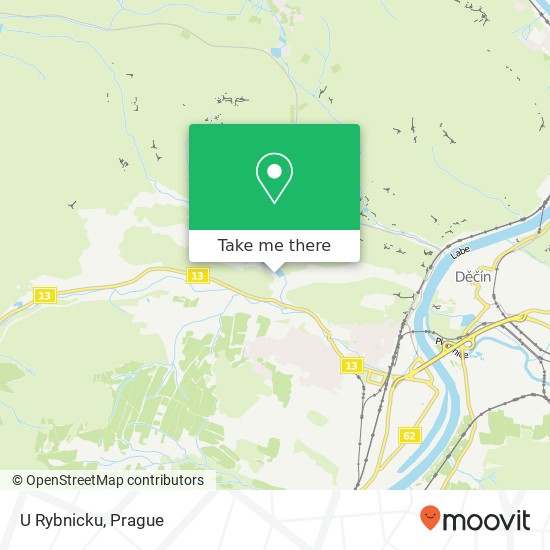 U Rybnicku, Saská 131 / 12 405 02 Děčín map