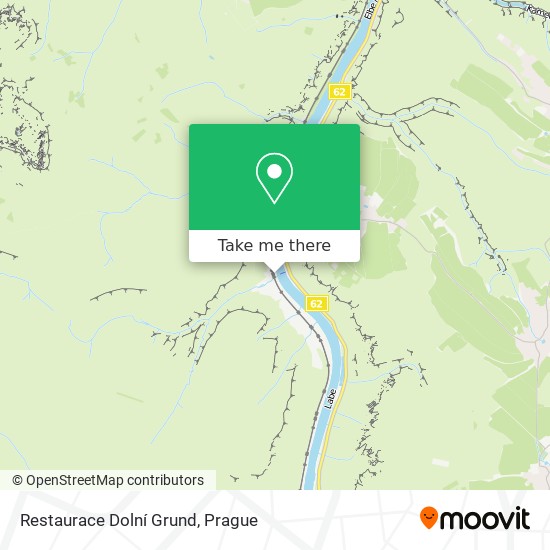 Restaurace Dolní Grund map