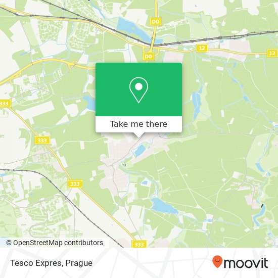 Tesco Expres map