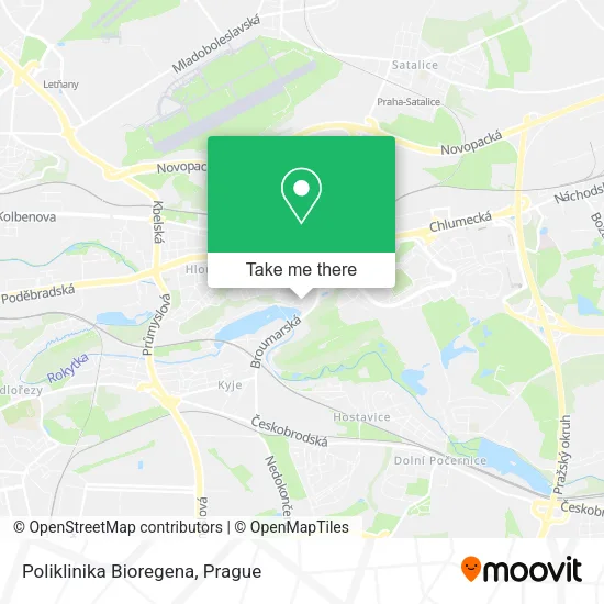 Карта Poliklinika Bioregena