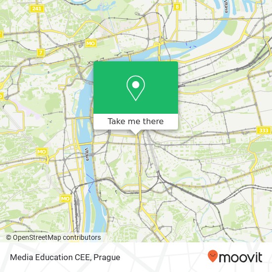 Карта Media Education CEE