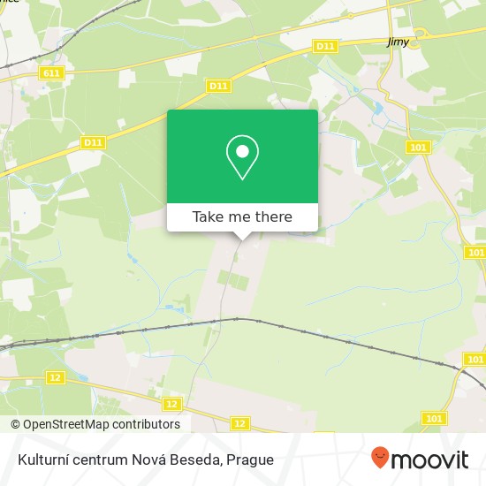 Kulturní centrum Nová Beseda map