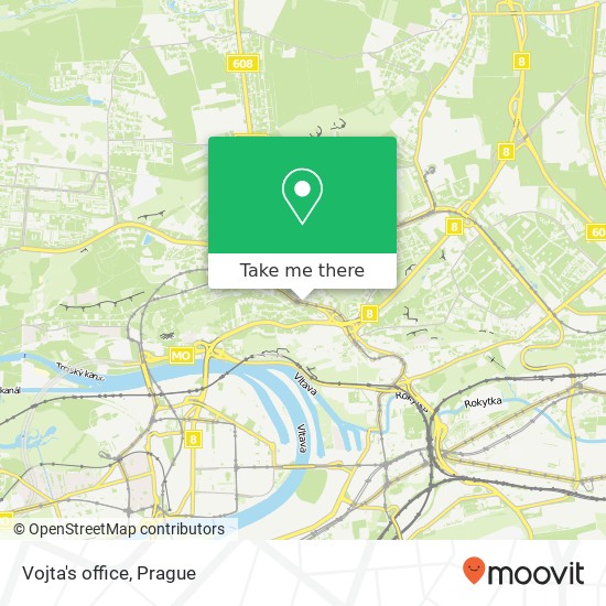 Vojta's office map