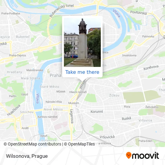 Карта Wilsonova