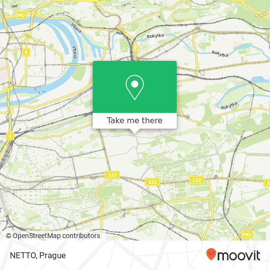 NETTO map