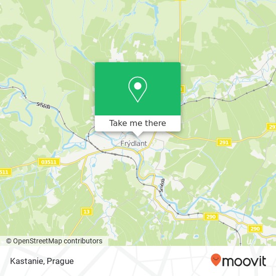 Kastanie map