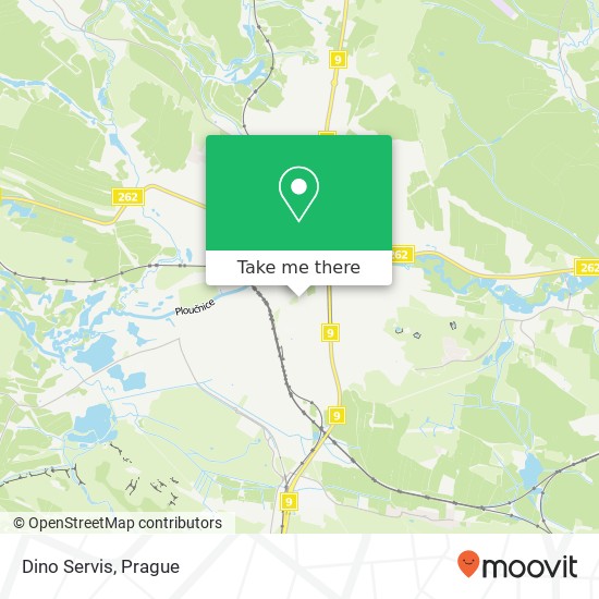 Dino Servis map