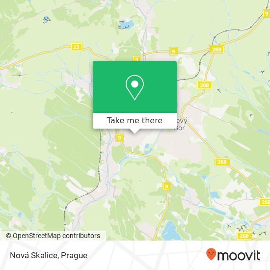 Nová Skalice map