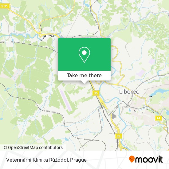 Veterinární Klinika Růžodol map