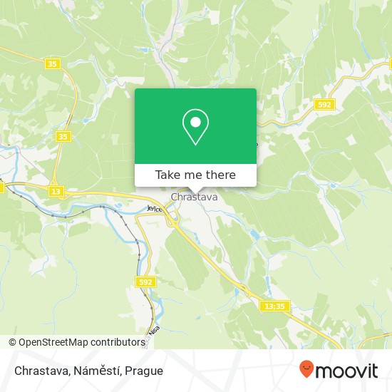 Chrastava, Náměstí map