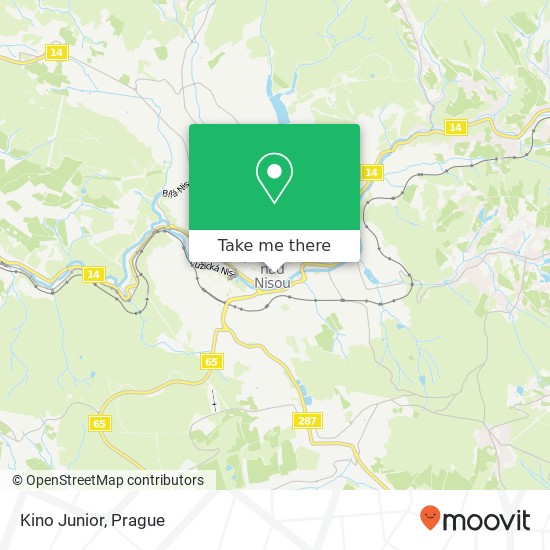 Kino Junior map