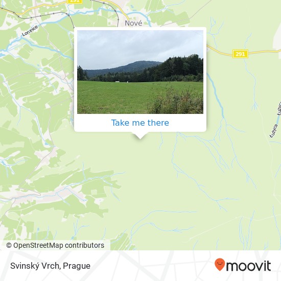 Svinský Vrch map