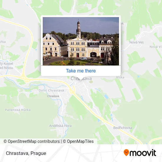 Карта Chrastava